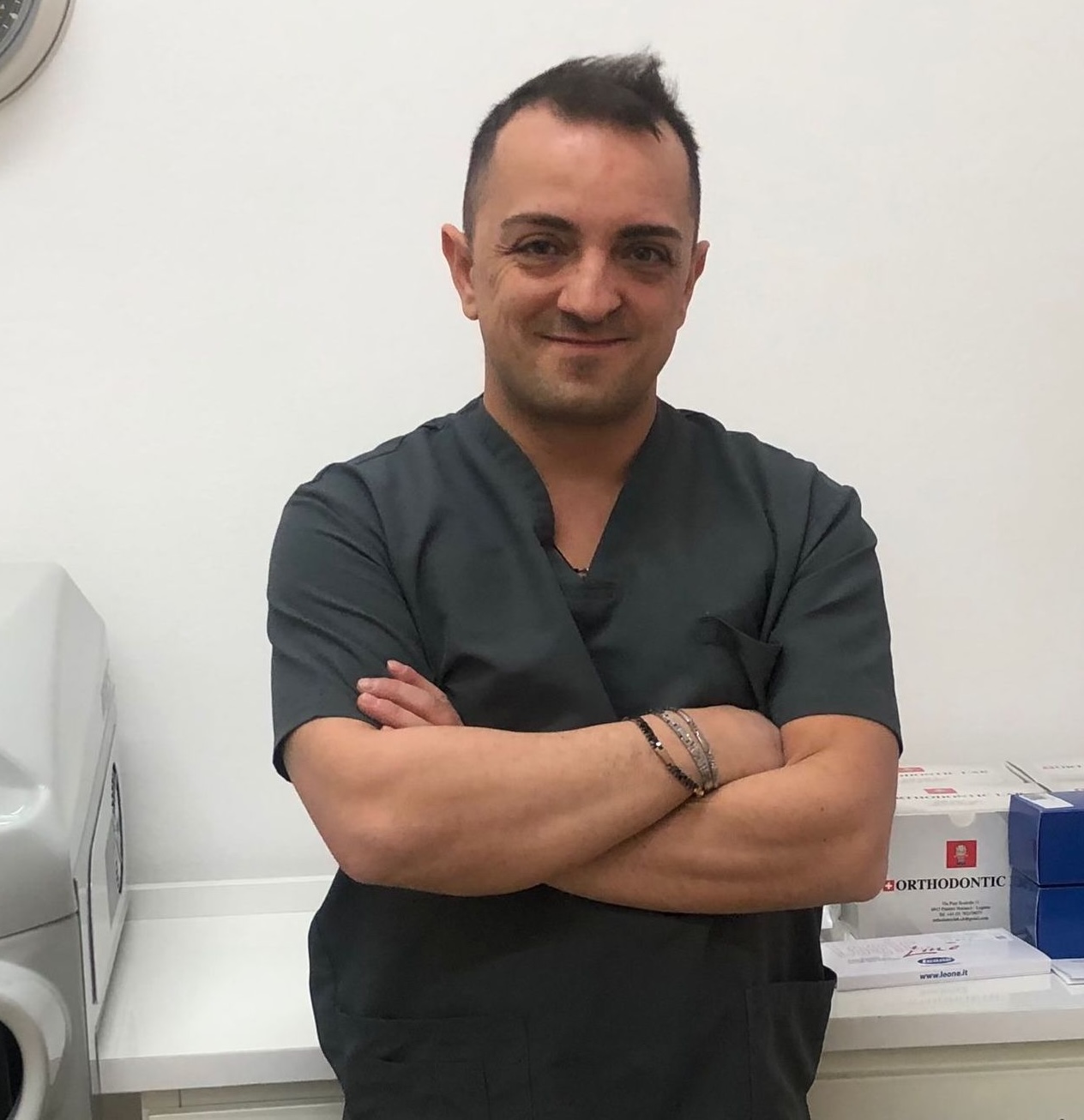 Angelo Minisci nel laboratorio